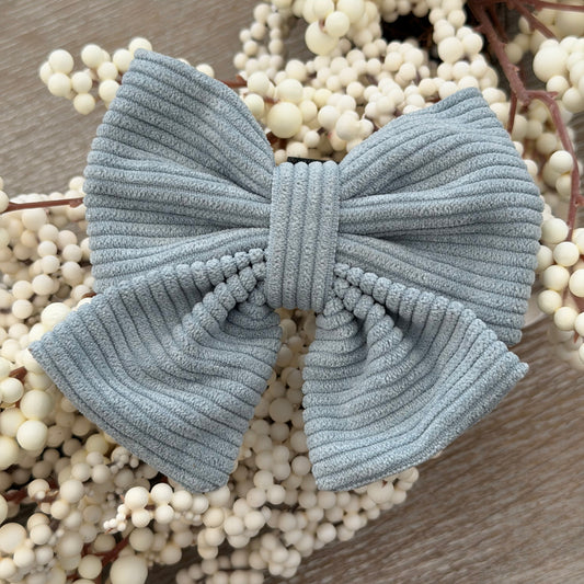 Serene Shores Blue Cord Sailor Bow