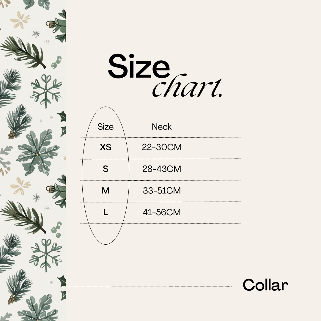 Snowfall & Sage Collar