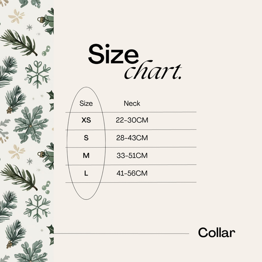 Snowfall & Sage Collar