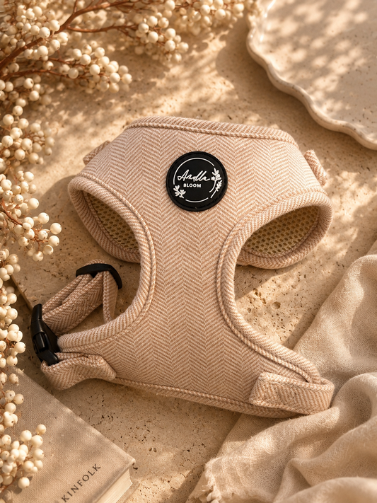 Entwilled Elegance Twill Adjustable Neck Harness