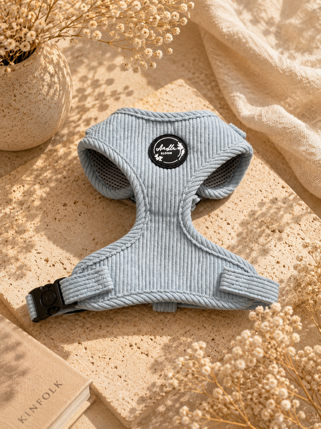 Serene Shores Blue Cord Adjustable Neck Harness