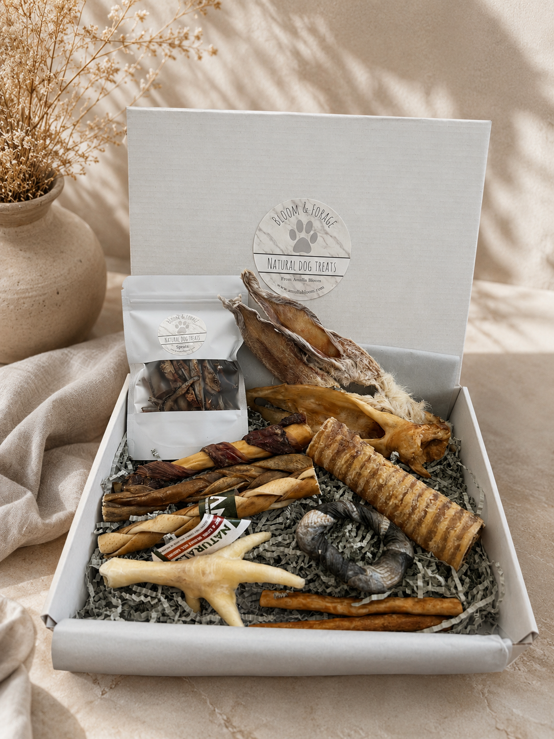 The Weekly Forage| Natural Dog Treat Box| Bloom & Forage