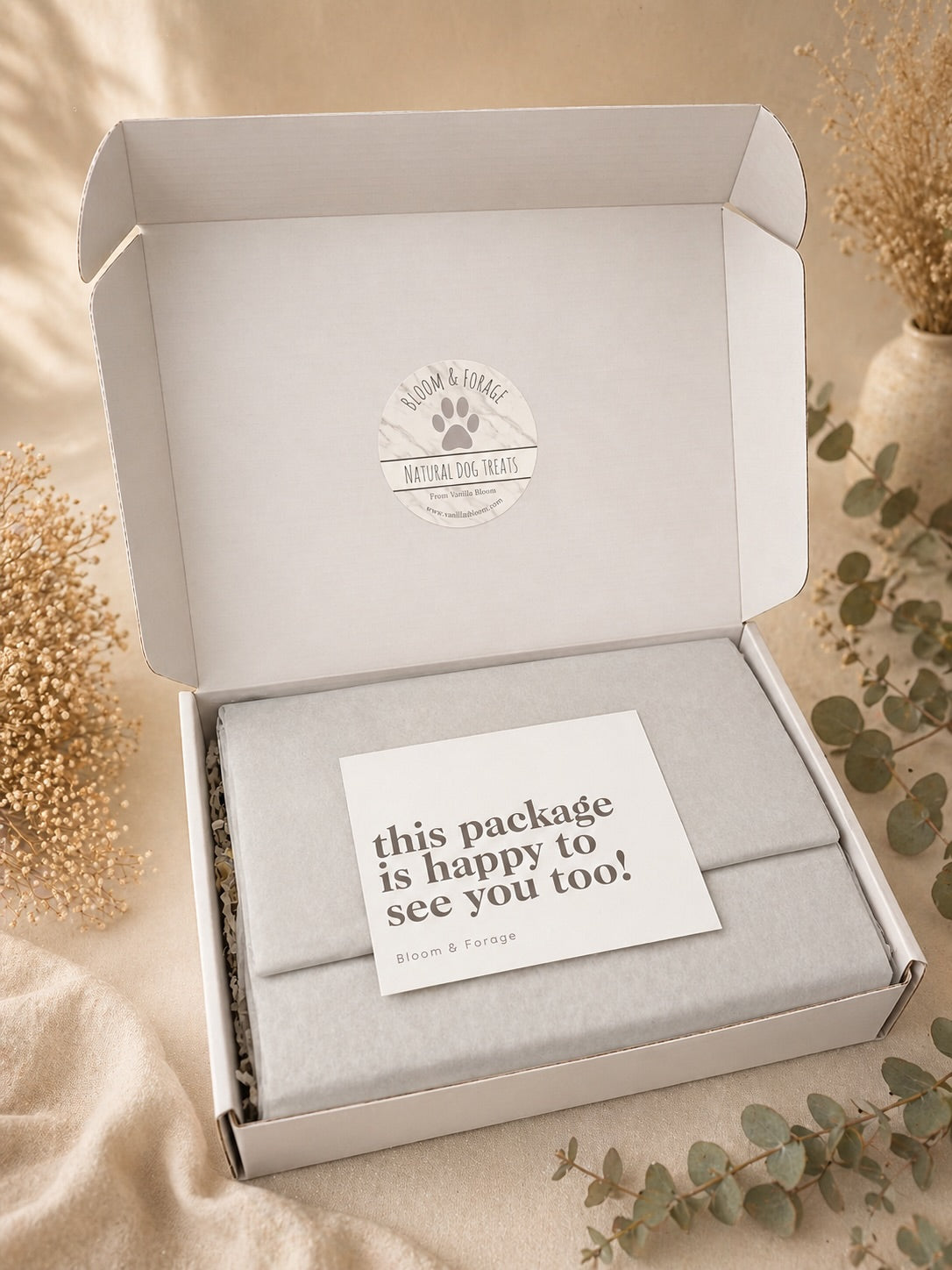 Personalised Puppy Gift Box | Luxury Puppy Gift Set | New Puppy Gift | Amulla Bloom