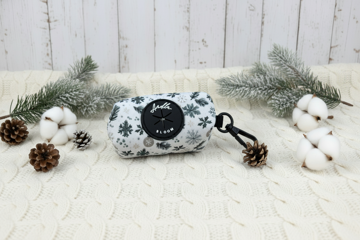 Snowfall & Sage Poo Bag Holder - Correct Design